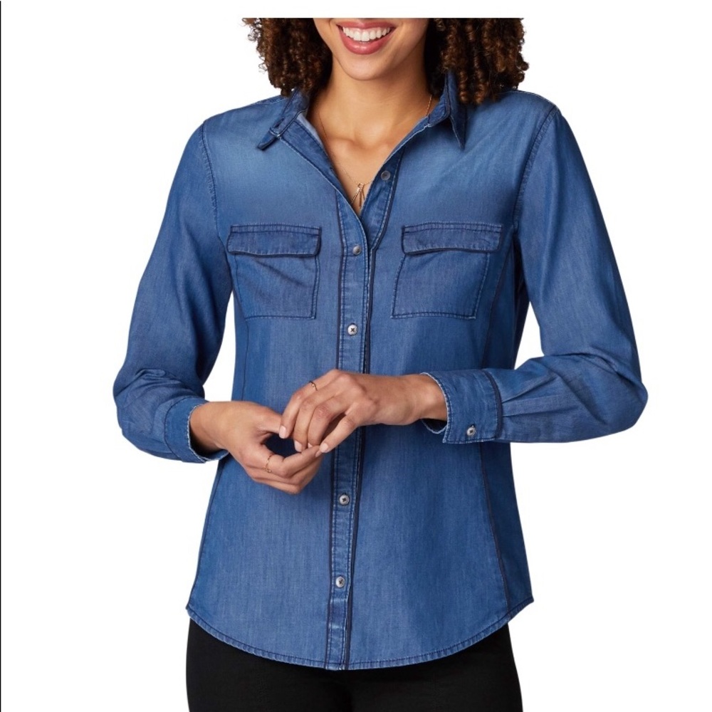 Lee button down long sleeve shirt